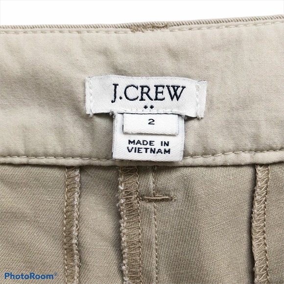 J. Crew Factory Khaki 5” Cotton Shorts - Picture 4 of 8